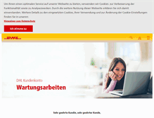 Tablet Screenshot of paket.de